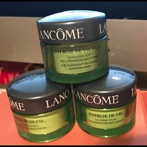3* Lancome Energie De Vie cream 0.5oz each